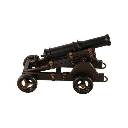 Palacedesigns Sur Roues Grandeur Cannon Sculpture PA3109256